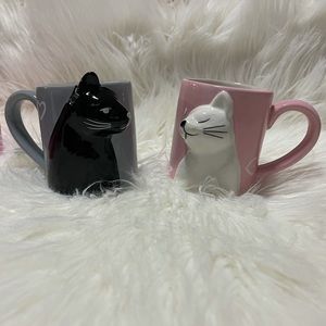 Kiss cat coffee mug